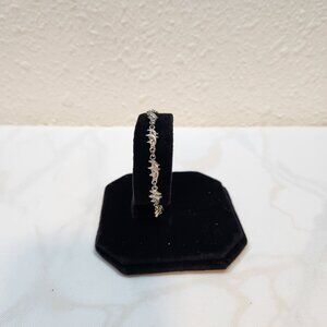 Vintage PSCL 925 Sterling‎ Silver Bracelet 6g Double Dolphin With Clasp Closure